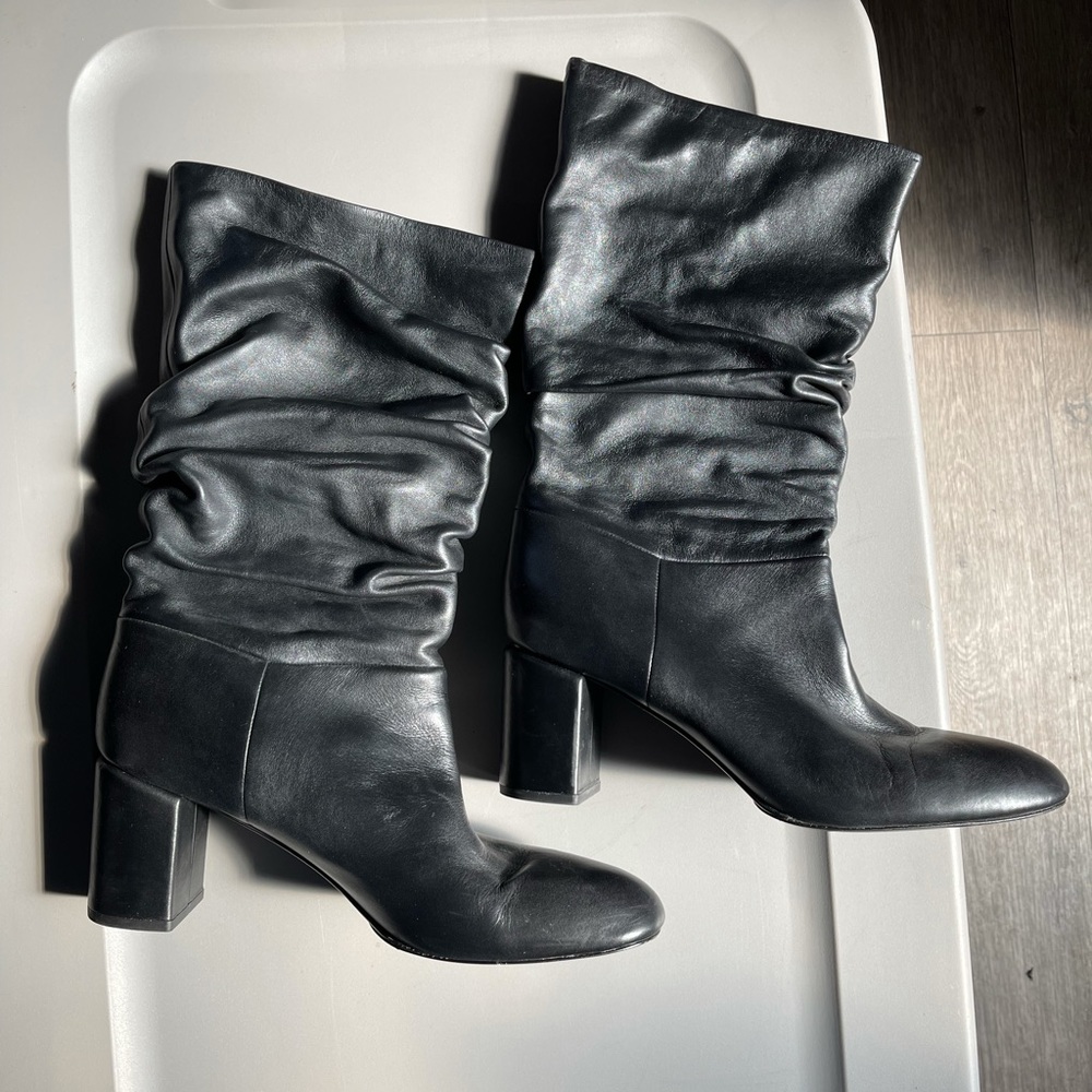 Via Spiga Leather Boots